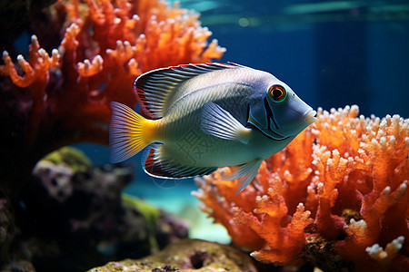 海底奇特的热带鱼图片