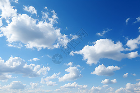 空中的云朵图片