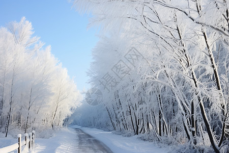 冰雪之路图片