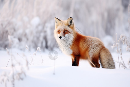 野生的狐狸动物高清图片