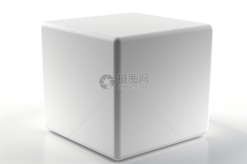 白色的盒子图片