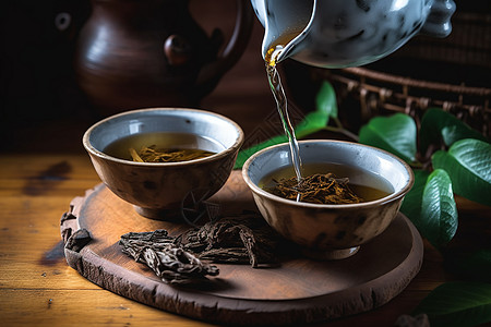 传统的东方品茶文化图片