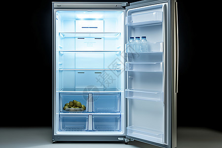 单开门冰箱食品单开门高清图片