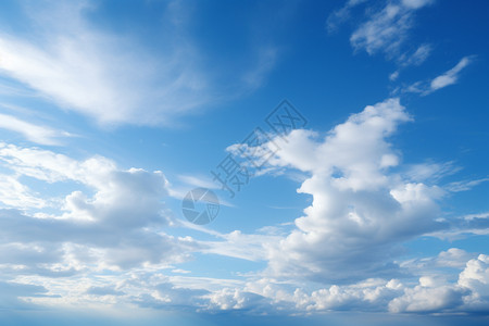 装饰蓝天的云朵图片