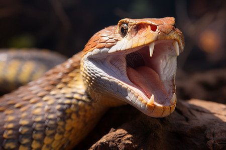 愤怒的蛇图片