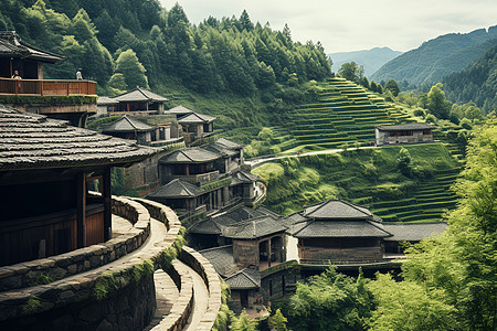 传统客家土楼图片