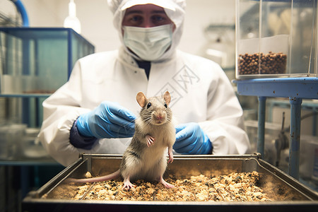 实验的小老鼠高清图片