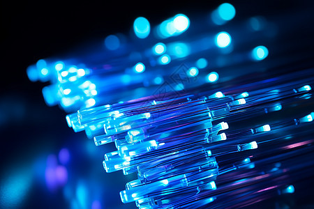 电子科技的光缆网络背景图片