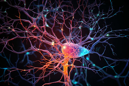 微生物学的神经元网络图片