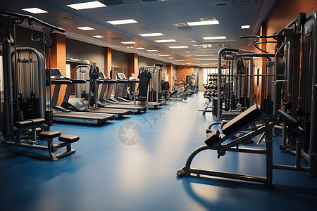 现代健身房俱乐部背景图片