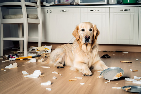 混乱中的猎犬图片