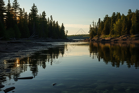 加拿大安大略湖图片