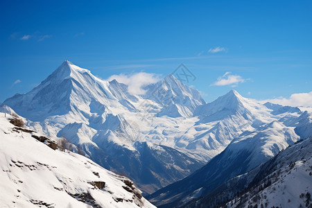 美丽的雪山图片