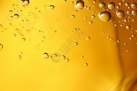 黄色液体水滴背景图片