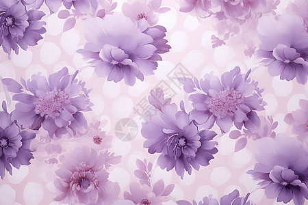 紫色的花朵紫色印花背景高清图片
