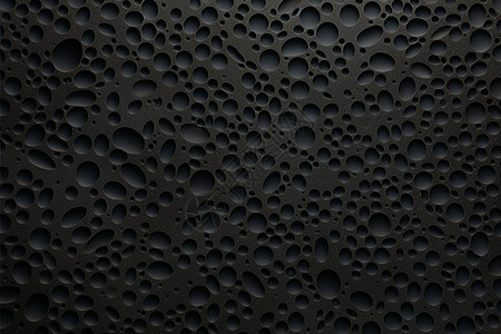 黑色泡沫海绵背景图片