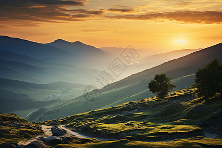 迷人的乡村景色图片