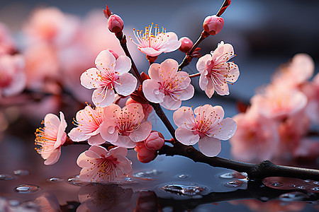 美丽的樱花花朵图片