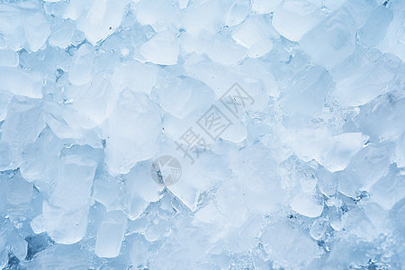 冬日的冰块背景图片