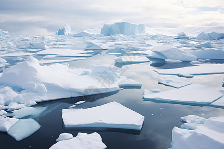 冰山上的世界高清图片