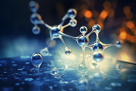 水分子的立体显示图片
