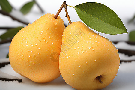 健康饮食的梨果图片