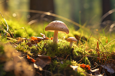 野生的蘑菇菌类图片