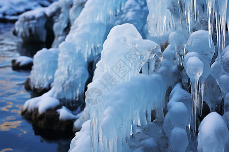 冬日冰雪奇观图片