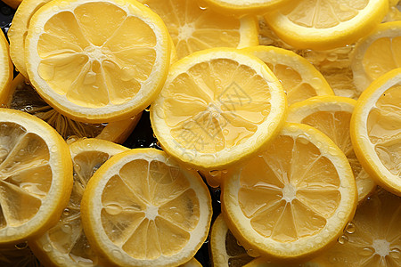 干柠檬片图片