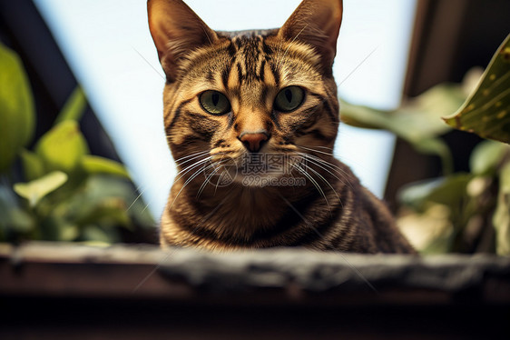 傲慢的宠物猫图片