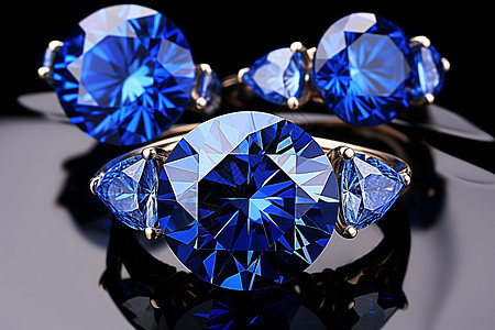 时尚的蓝宝石图片