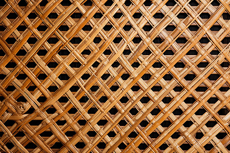 竹编篱笆背景高清图片