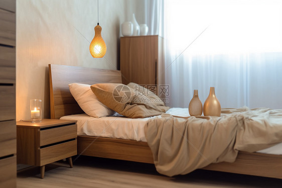 现代简约风格的室内卧室图片