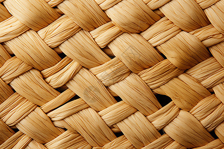 传统手工编织的柳条背景图片