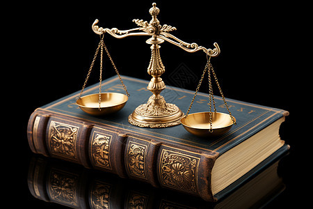 律师法律天平书籍图片