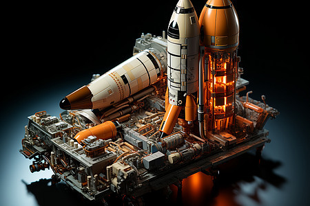 火箭模行器图片