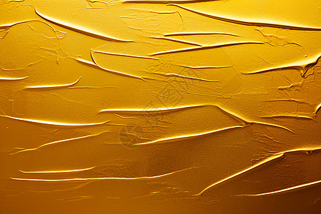 金色褶皱波纹创意背景图片