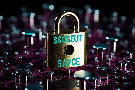 互联网加密保护数据安全防护墙图片