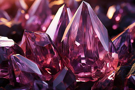奇幻的紫水晶图片