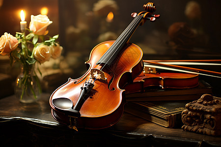 音乐之美小提琴图片
