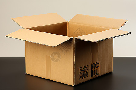 空白的纸盒包装盒纸盒高清图片
