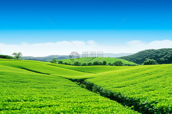 乡村远景图片