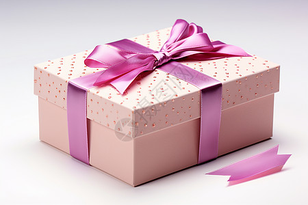 粉红色礼盒图片