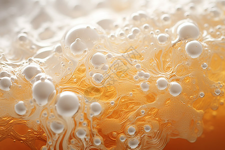 啤酒泡沫的艺术图片