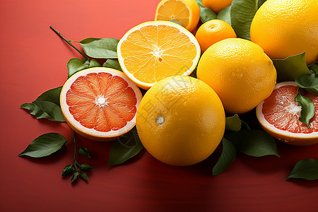 果香满溢的橙子图片