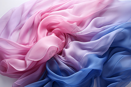 丝绸的奇妙色彩梦境图片