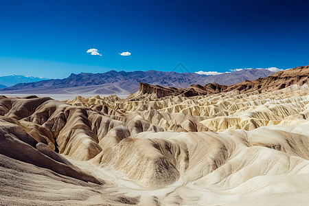 壮观的沉积岩沙漠景观图片
