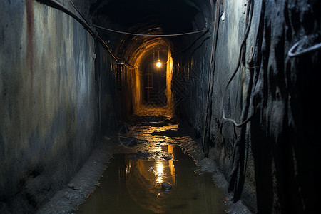 隧道中的光芒图片