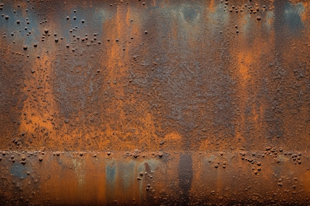 生锈的金属钢板背景图片