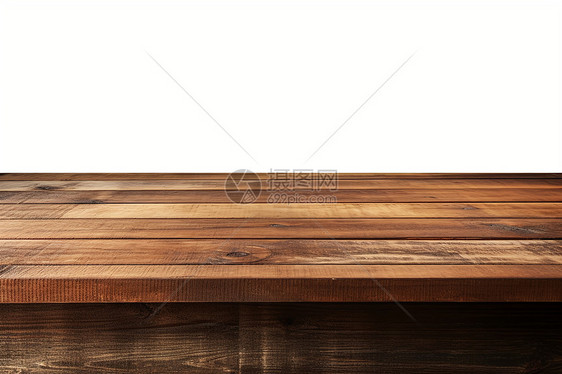乡村复古风格的实木桌面图片